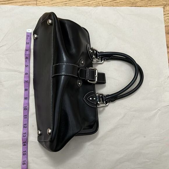 MARC JACOBS CONTRAST STITCHING LEATHER BAG - Picture 3 of 10
